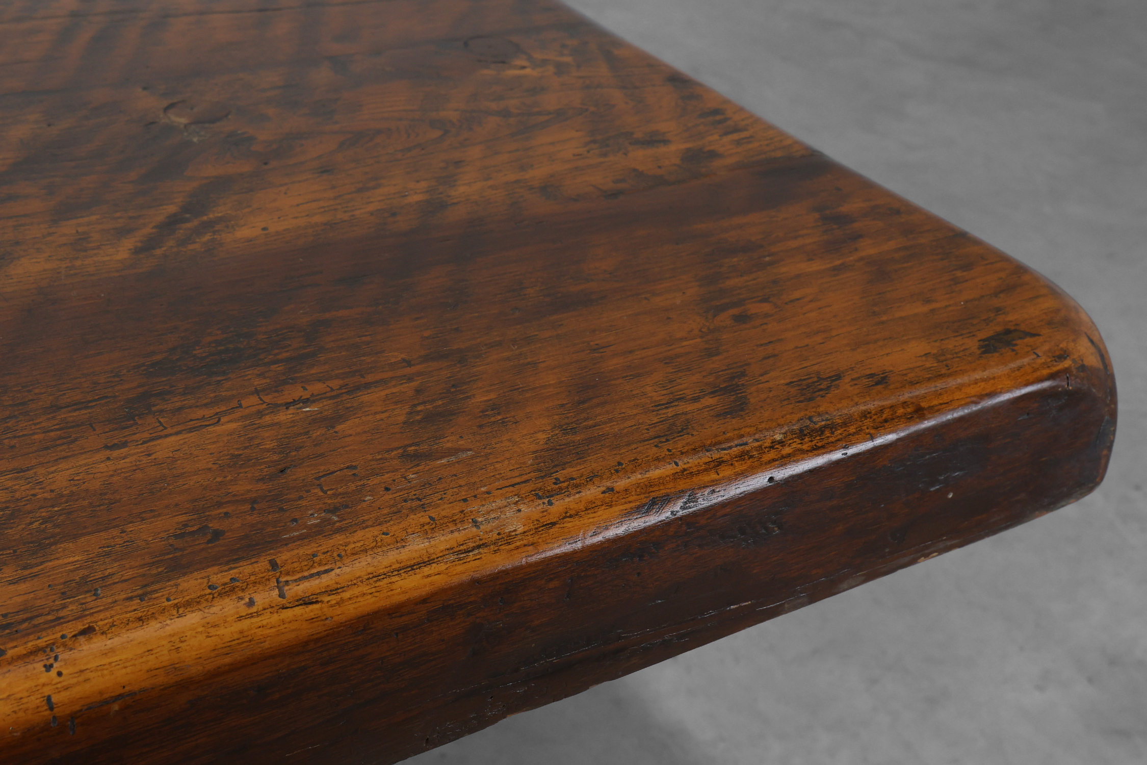 19th Century French Provincial Oak Monastery Dining Tablethumbnail